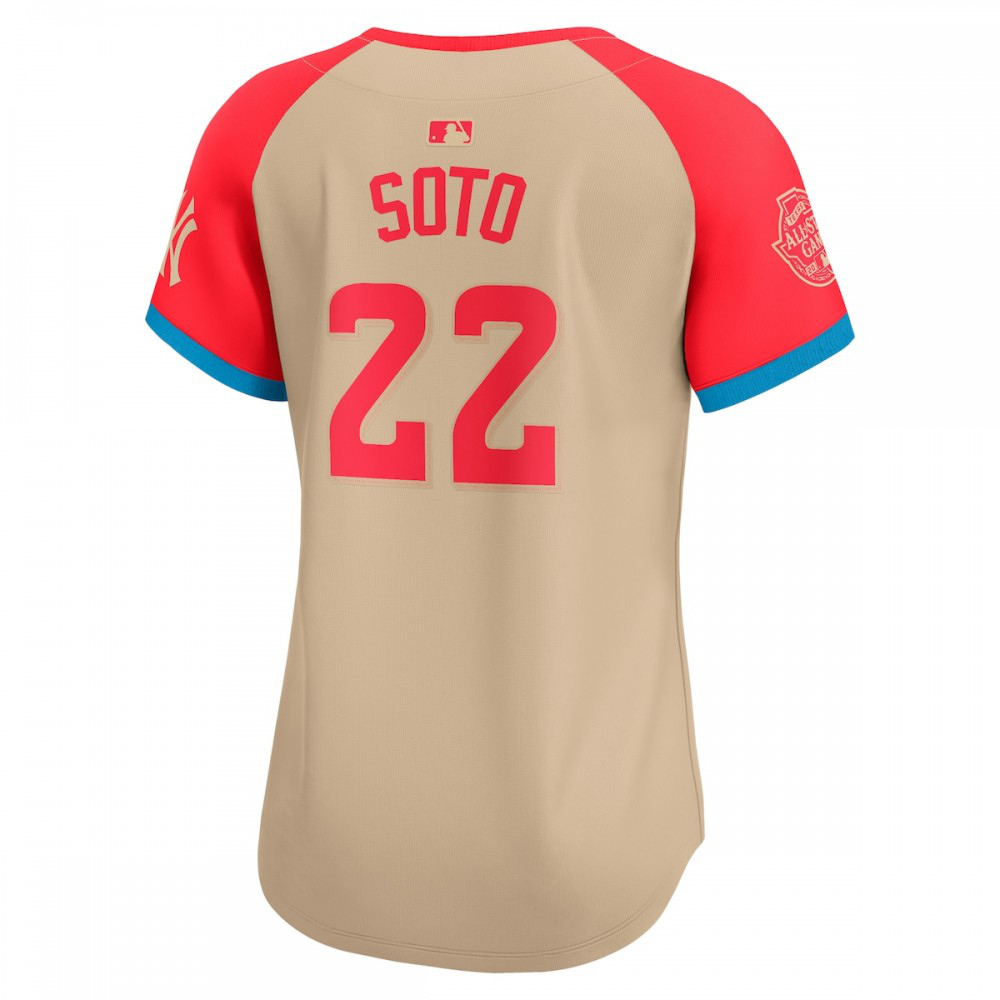 Juan Soto American League Women's 2024 MLB All-Star Game Limited Player Jersey - Cream-Pro Kit Vault | Brand New 26/27 Sports Jerseys